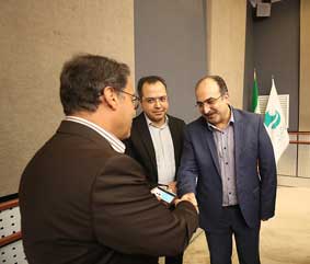 رونمایی از کیش کارت با حضور دکتر انصاری لاری