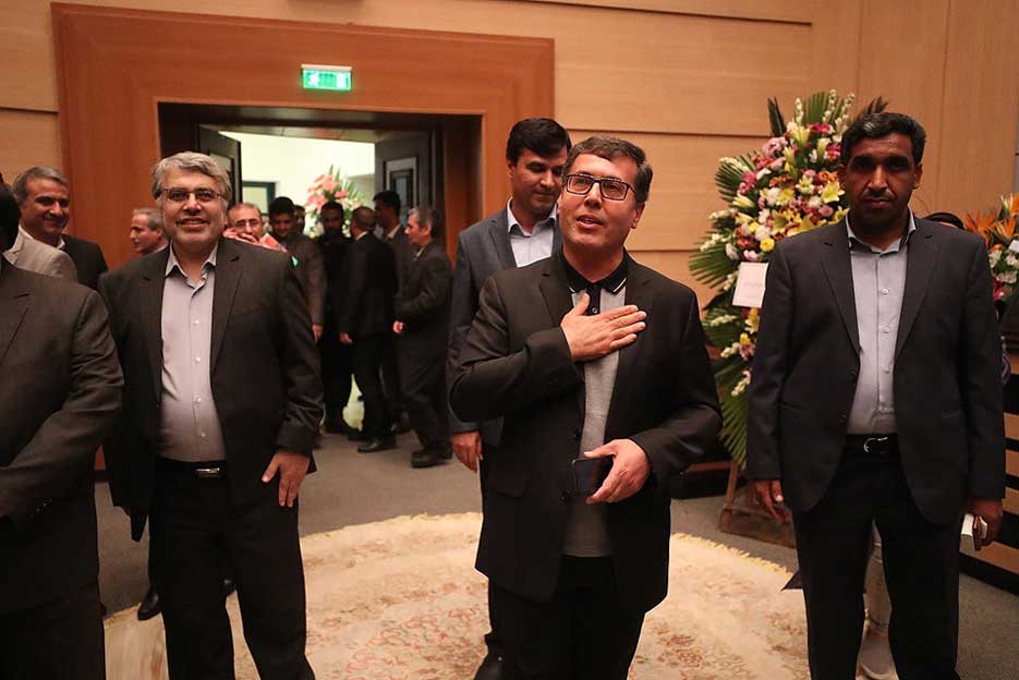 تودیع دکتر محمد ابراهیم انصاری لاری