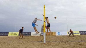 مسابقات والیبال ساحلی سه ستاره کشور در کیش