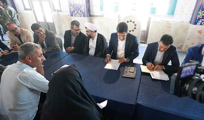 هفته سوم میز خدمت در کیش