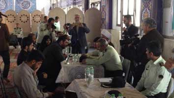 هفته پنجم میز خدمت در کیش