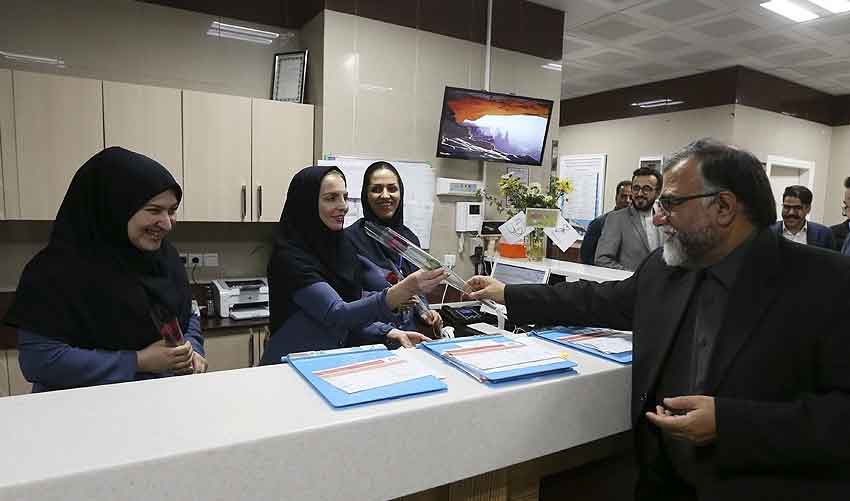تجلیل از پرستاران بیمارستان کیش
