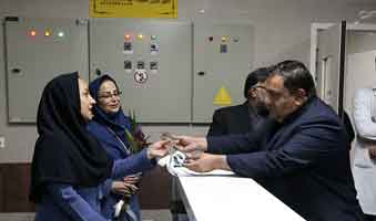 تجلیل از پرستاران بیمارستان کیش