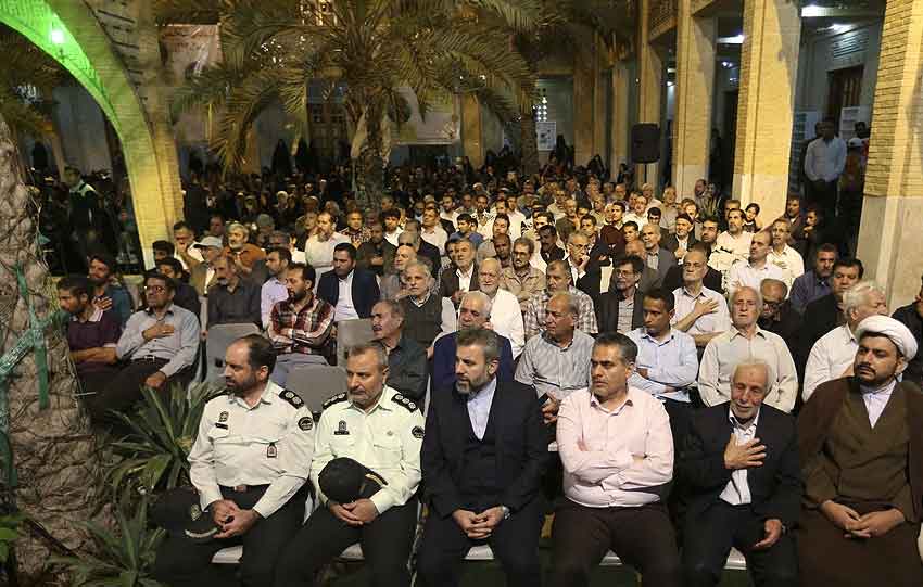 هفدهمین سالگرد خاکسپاری شهدای گمنام در کیش