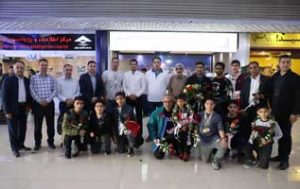 بازگشت پرافتخار تیم کیک بوکسینگ کیش از مسابقات قهرمانی کشور