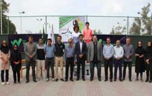 قهرمانی تیم تنیس دو نفره ایران 