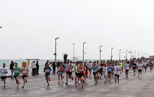 اعلام نتایج مسابقه دو ماراتن خلیج فارس