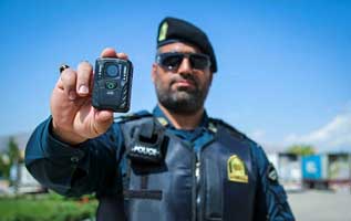 دوربین های ثبت عملکرد پلیس کیش