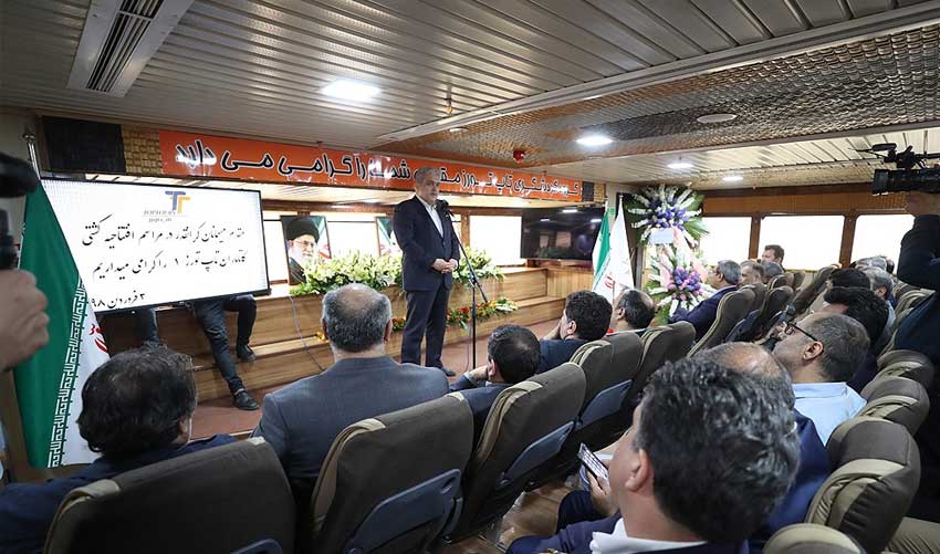 افتتاح کشتی گردشگری کاتاماران تاپ تورز 1