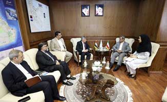 دیدار دکتر مظفری با سفیر عراق