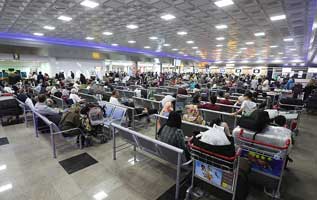 ثبت رکورد بیشترین تعداد پرواز و مسافر در فرودگاه کیش