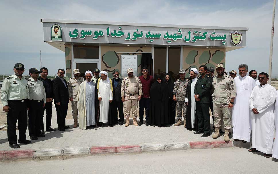 افتتاح پست کنترل شهید نورخدا در بندرگاه کیش