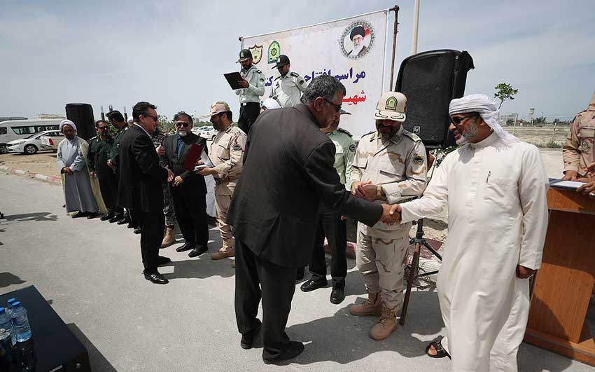 افتتاح پست کنترل شهید نورخدا در بندرگاه کیش