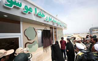 افتتاح پست کنترل شهید نورخدا موسوی در بندرگاه کیش