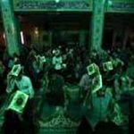 برگزاری مراسم احیای شب بیست و سوم ماه رمضان در کیش