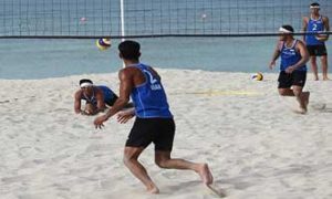 برگزاری مرحله دوم اردوی تیم ملی والیبال ساحلی در کیش