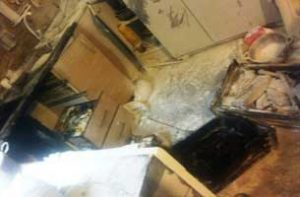 حریق در مجتمع مسکونی در کیش