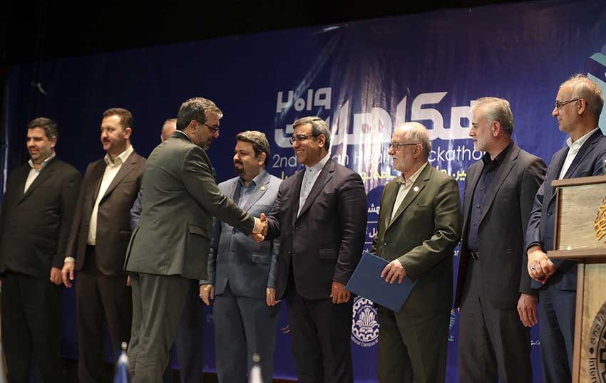 اختتامیه ماراتن برنامه نویسی سلامت در کیش