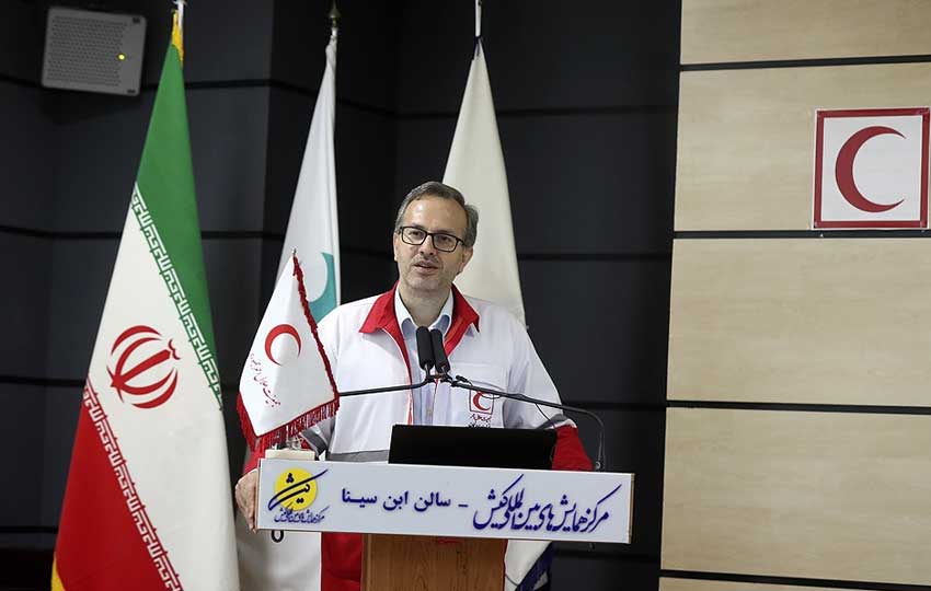 مراسم تقدیر از خیرین و داوطلبان هلال احمر کیش