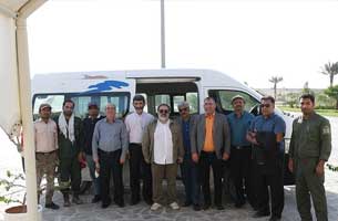 بازدید مسئولان سازمان منطقه آزاد کیش از هندورابی
