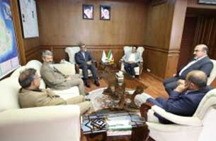دیدار دکتر مظفری با رئیس دانشگاه علوم پزشکی ایران