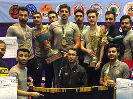 قهرمانی کاراته کای کیش در سوپرلیگ کاراته کشور