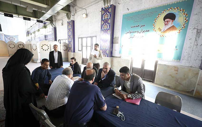 میزخدمت در کیش با حضور معاون توسعه مدیریت سازمان منطقه آزاد کیش