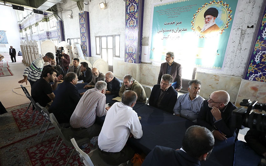 میز خدمت در کیش 27 اردیبهشت 98