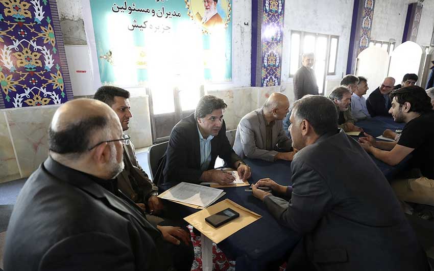 میز خدمت در کیش 27 اردیبهشت 98