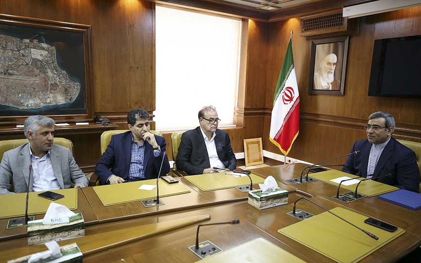 مراسم تکریم و معارفه معاون اقتصادی و سرمایه گذاری سازمان منطقه آزاد کیش