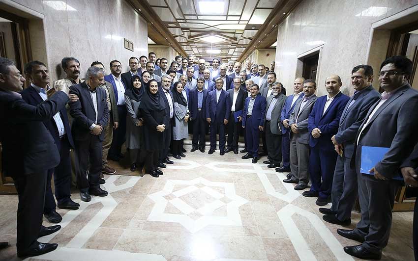 مراسم تکریم و معارفه معاون اقتصادی و سرمایه گذاری سازمان منطقه آزاد کیش