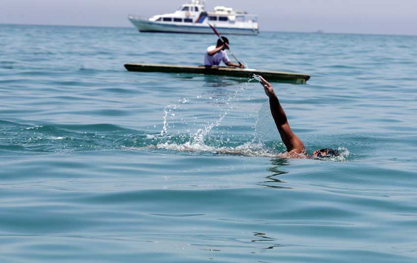 رکوردزنی شناگران منتخب کیش