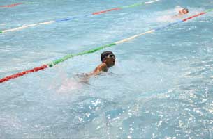 نتایج مسابقات شنا پسران کیش جام رمضان