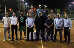 نفرات برتر مسابقات تنیس آقایان جام رمضان کیش