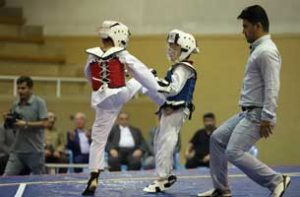 نفرات برتر مسابقات تکواندو پسران کیش جام رمضان