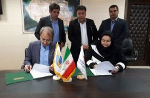 امضای تفاهم نامه همکاری شرکت عمران، آب و خدمات کیش با شرکت هواپیمایی کیش