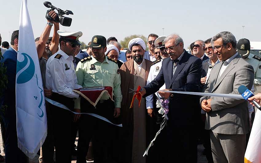 بهره برداری از پروژه های هفته دولت در کیش