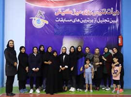 نفرات برتر مسابقات تنیس روی میز بانوان خبرنگار کیش