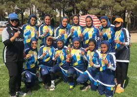 نایب قهرمانی دختران راگبی کیش در مسابقات قهرمانی کشور زیر ۱۸سال