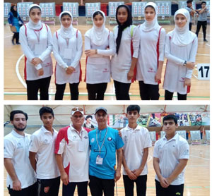 کسب عناوین تیمی و انفرادی تیراندازان جزیره کیش