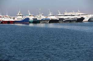 ممنوعیت تردد شناورهای سبک به جزایر کیش و لاوان