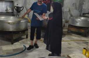 نظارت بهداشتی بر اماکن عرضه نذورات هیئت های مذهبی در کیش