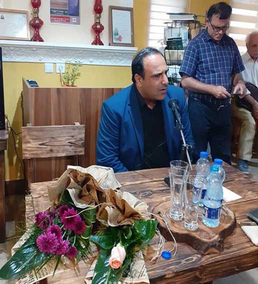 آیین رونمایی از کتاب ماه مقصود