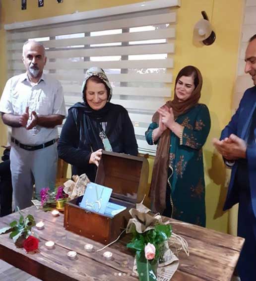 آیین رونمایی از کتاب ماه مقصود