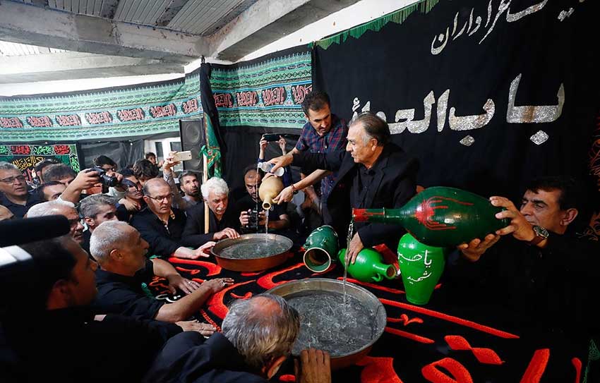 جزیره کیش در سوگ سالار و سرور شهیدان