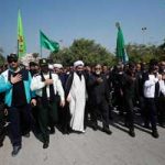 برگزاری مراسم راهپیمایی جاماندگان اربعین در کیش