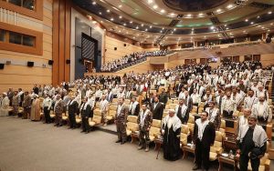 تجمع بزرگ شکوه اقتدار بسیجیان در کیش