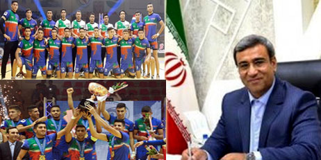 پیام تبریک دکتر مظفری به مناسبت قهرمانی تیم کبدی ایران