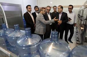 افتتاح خط تولید جدید آب آشامیدنی در کیش