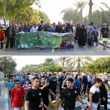 برگزاری همایش پیاده روی خانوادگی صبح و نشاط در کیش